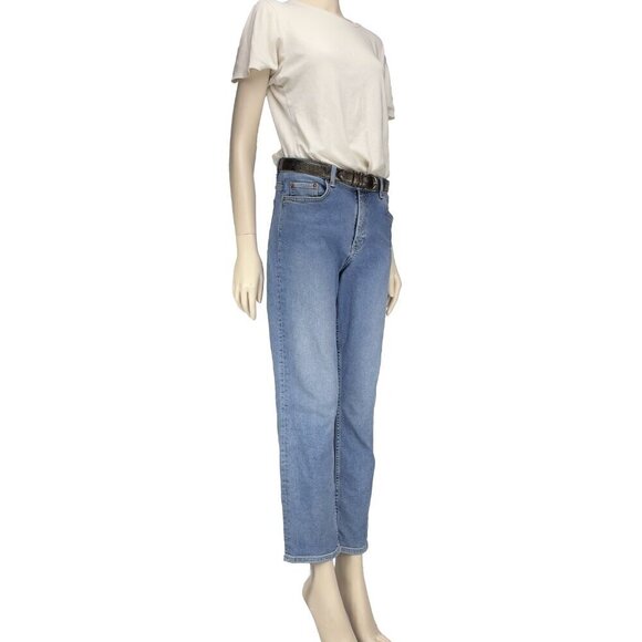 & Other Stories Jeans Embroided Sequins Cropped Paris Atelier s 29 - Picture 9 of 16